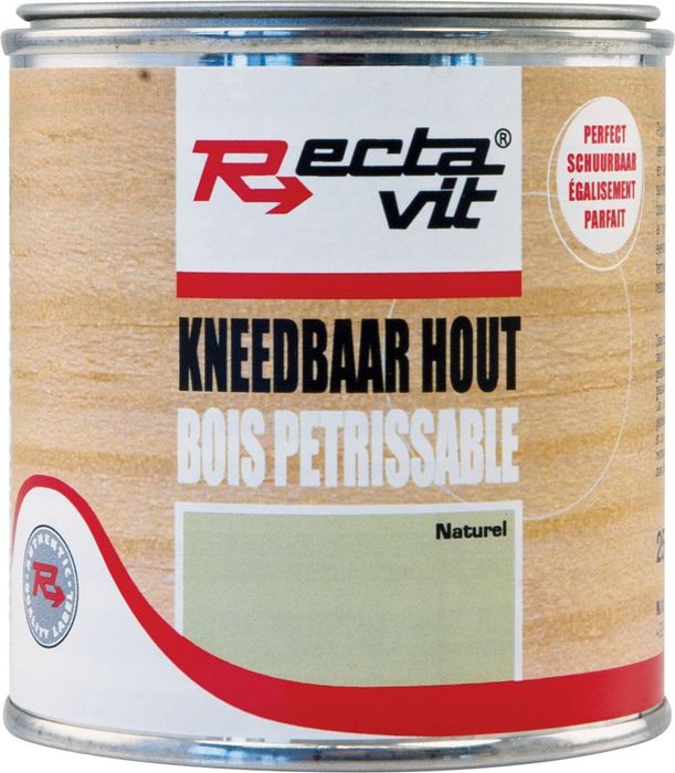 Rectavit Rv Kneedbaar Hout Naturel 250 Ml Rectavit Rv Kneedbaar Hout Naturel 250 Ml
