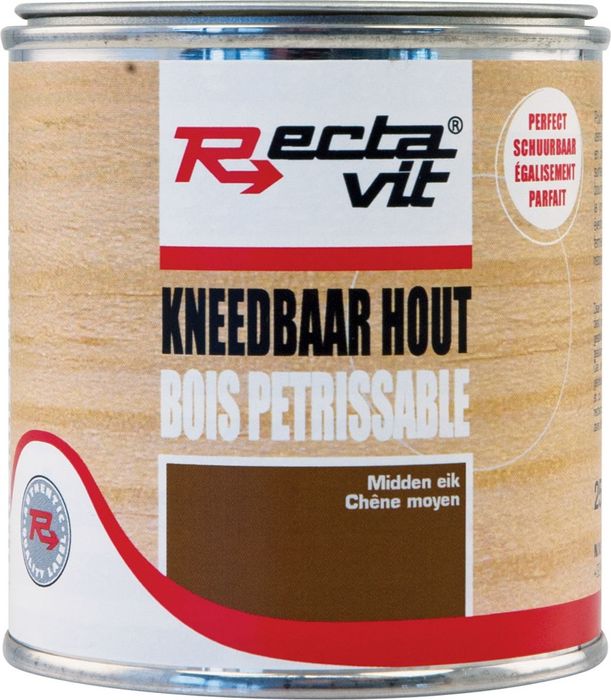 Rectavit Rv Kneedbaar Hout Midden Eik 250 Ml Rectavit Rv Kneedbaar Hout Midden Eik 250 Ml