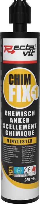 Rectavit Rv Chemisch Anker Chimfix Eta-1 280 Ml Rectavit Rv Chemisch Anker Chimfix Eta-1 280 Ml