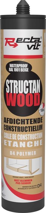 Rectavit Rv Constructielijm Structan Wood 290 Ml Rectavit Rv Constructielijm Structan Wood 290 Ml