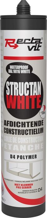 Rectavit Rv Constructielijm Structan White 290 Ml Rectavit Rv Constructielijm Structan White 290 Ml