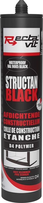 Rectavit Rv Constructielijm Structan Black 290 Ml Rectavit Rv Constructielijm Structan Black 290 Ml