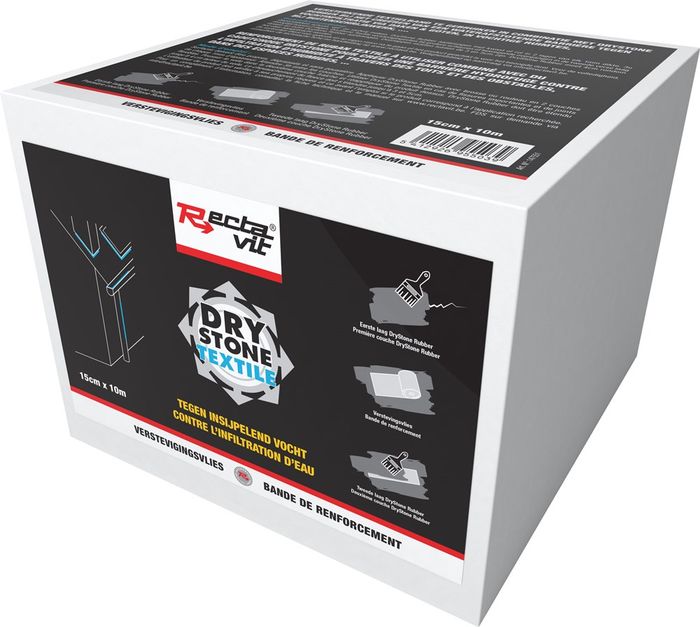 Rectavit DRYSTONE TEXTILE 15cm x 10m Rectavit DRYSTONE TEXTILE 15cm x 10m