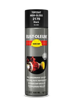 RUST-OLEUM® GLOSS BLACK RAL9005 0,5 LT