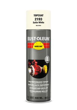 RUST-OLEUM® RUST-OLEUM DEKLAAG 500ML.9010 WIT SATIJN