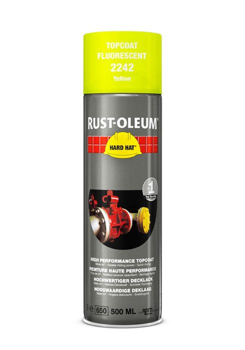 RUST-OLEUM® RUSTOLEUM FLUOR GEEL DEKLAAG 500ML RUST-OLEUM® RUSTOLEUM FLUOR GEEL DEKLAAG 500ML