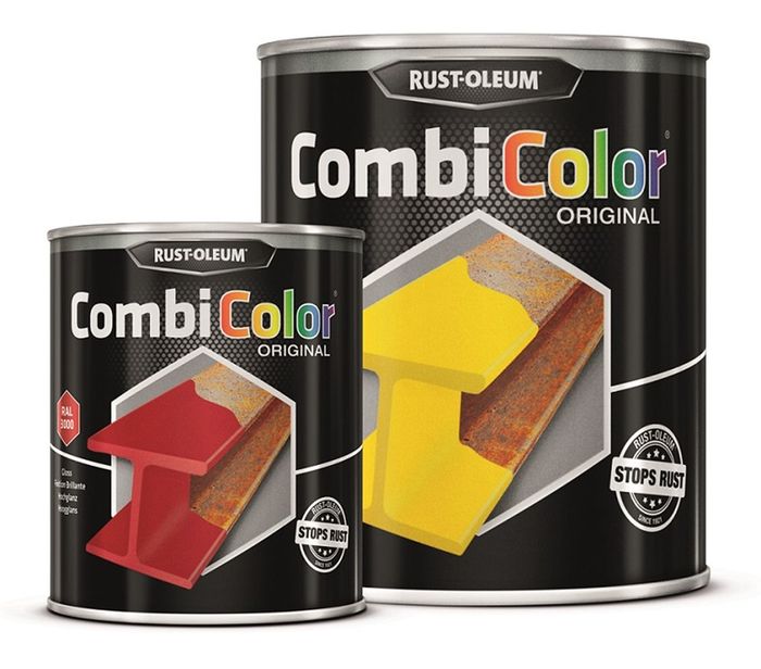 RUST-OLEUM® COMBICOLOR HOOGGLANS ZILVER GRIJS