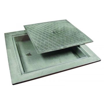 Salco Alu Dubbel Deksel 30X30