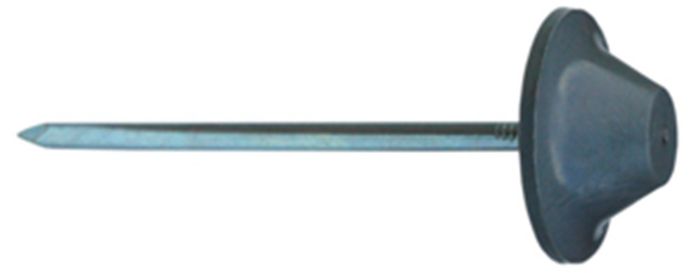 Scala Plastics Darkgreynail 7Cm Pe Zak (50St)