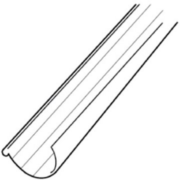 Scala Plastics Dakgoot G 80 4M    Licht Grijs