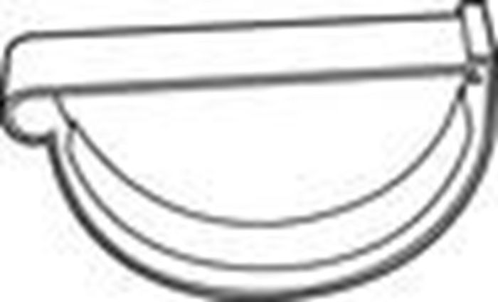 Scala Plastics Eindstuk Links G-165 Lichtgrijs Scala Plastics Eindstuk Links G-165 Lichtgrijs