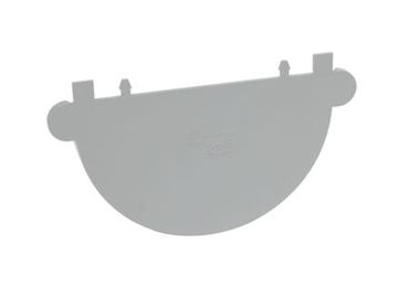Scala Plastics Universeel Eindstuk G125 Lichtgrijs