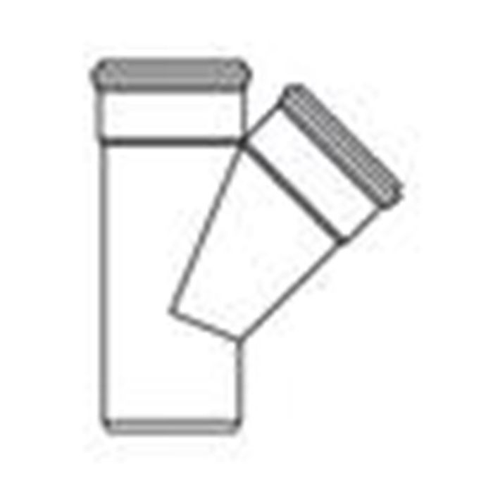 Scala Plastics San.T-Stuk Si  90-45'  (Lipring)