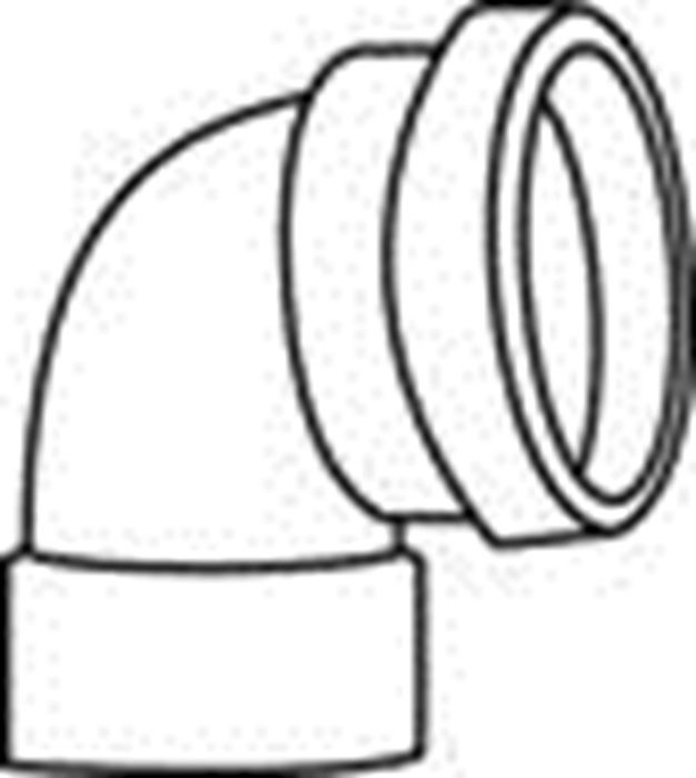 Scala Plastics Aansluitbocht Wc 90Mm Scala Plastics Aansluitbocht Wc 90Mm