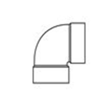 Scala Plastics Rioolbocht 125 87' M/M R7037-Bn-