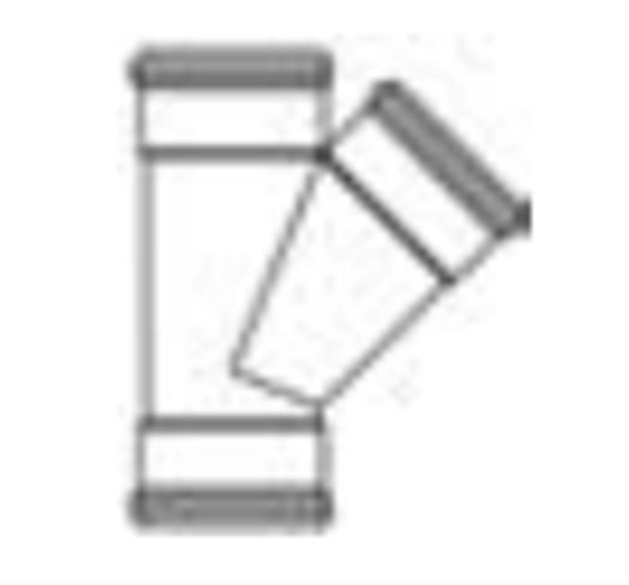 Scala Plastics Riool T-St110 45'M/M/M R7037-Bn- Scala Plastics Riool T-St110 45'M/M/M R7037-Bn-