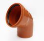 Scala Plastics Rioolbocht 110-45'     Roodbruin