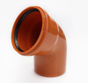 Scala Plastics Rioolbocht 125-30'     Roodbruin
