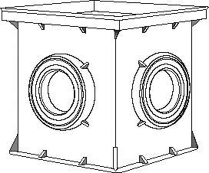 Scala Plastics Inspektieput+Bodem Pp300X300 Lg. Scala Plastics Inspektieput+Bodem Pp300X300 Lg.