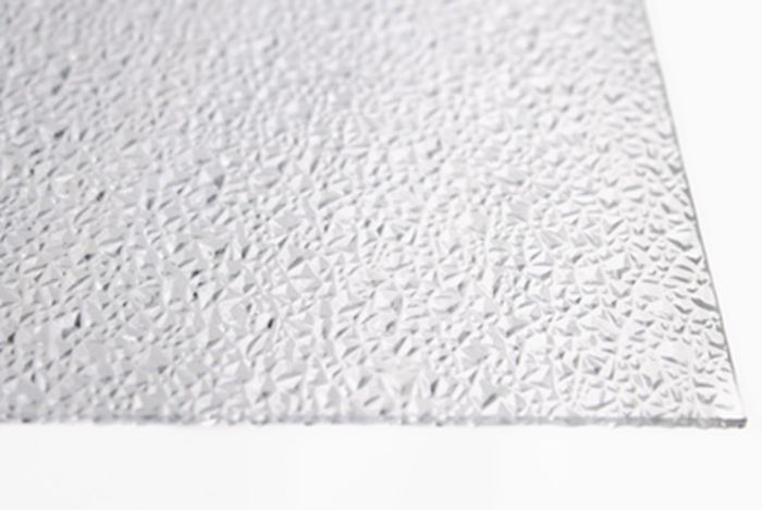 Scala Plastics Polystyr.Cathedr.Cr. 1X2M/ 2.5Mm