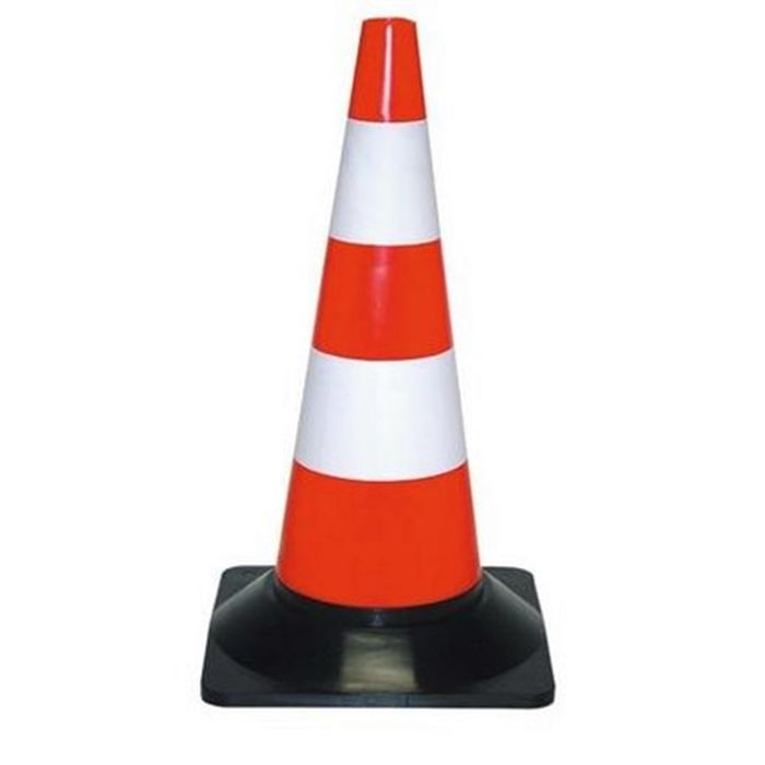 Scala Plastics Signalisatiekegel Rood/Wit 51Cm Scala Plastics Signalisatiekegel Rood/Wit 51Cm
