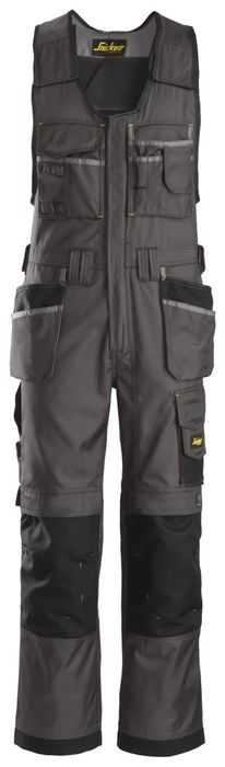 Snickers Workwear Bodybroek HZ DuraTwill 0212 Zwart mat