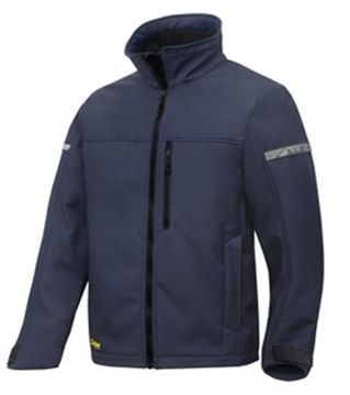 Snickers Workwear AW Softshell Jack 1200 Donker Blauw 005