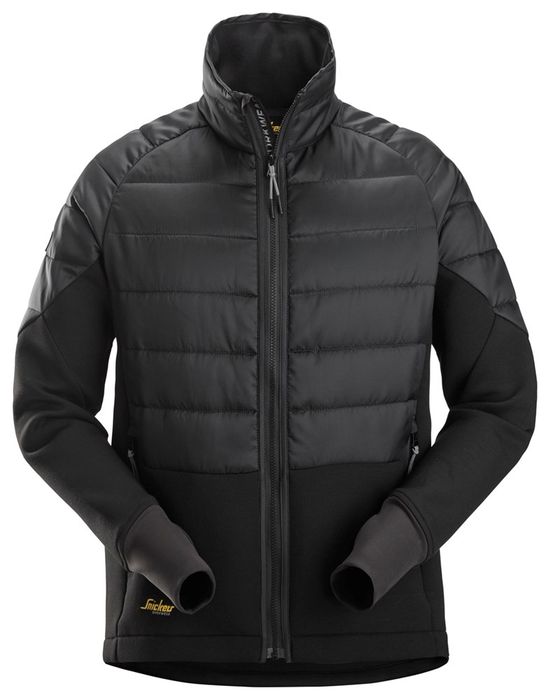 Snickers Workwear FW Hybrid Jacket 1902 Zwart 006