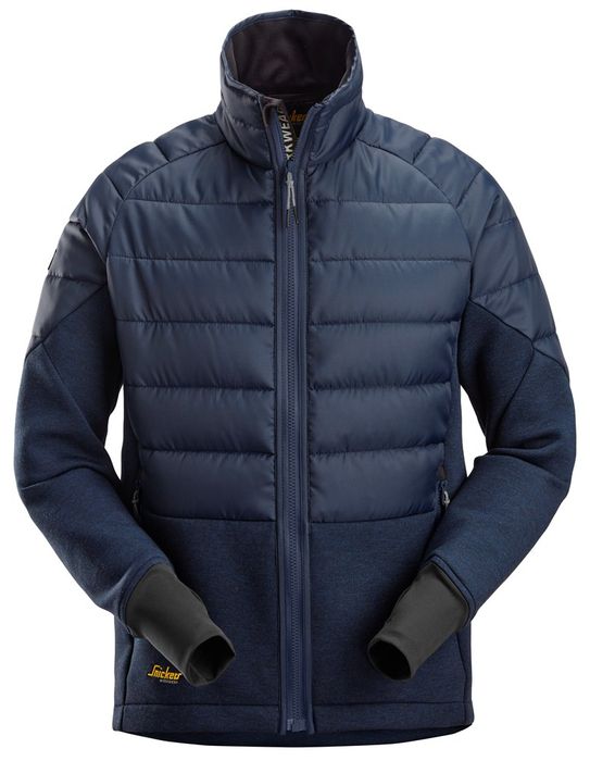 Snickers Workwear FW Hybrid Jacket 1902 Donker Blauw 004