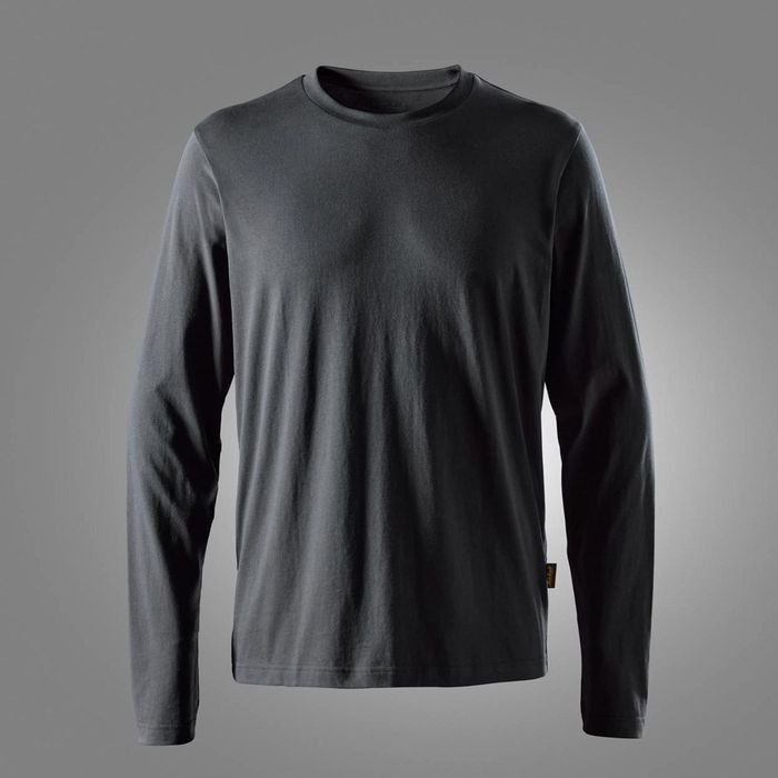 Mapeco T-Shirt met lange mouwen Staalgrijs L