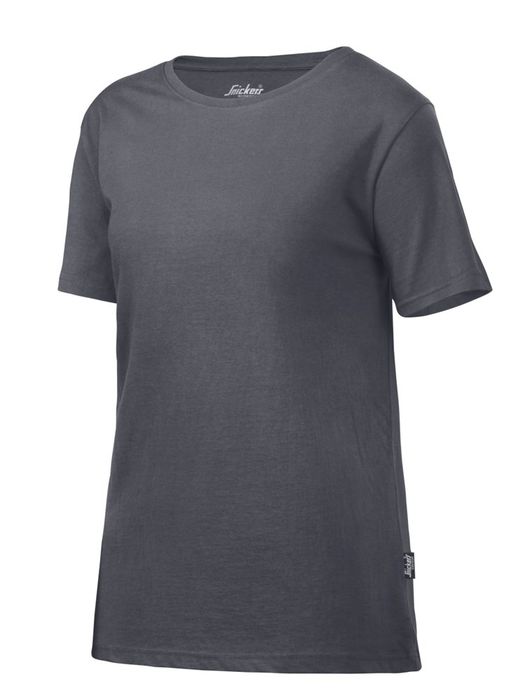 Snickers Workwear Dames T-shirt 2516 Staal Grijs 004 Snickers Workwear Dames T-shirt 2516 Staal Grijs 004