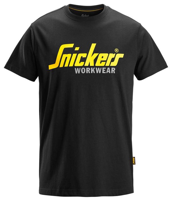 Snickers Workwear Classic Logo T-Shirt Zwart