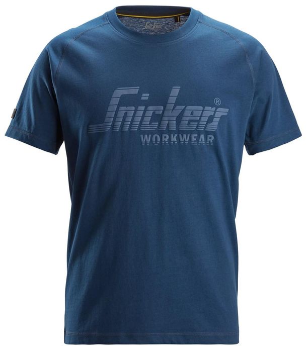 Mapeco Logo T-Shirt Diep BlauwXXL