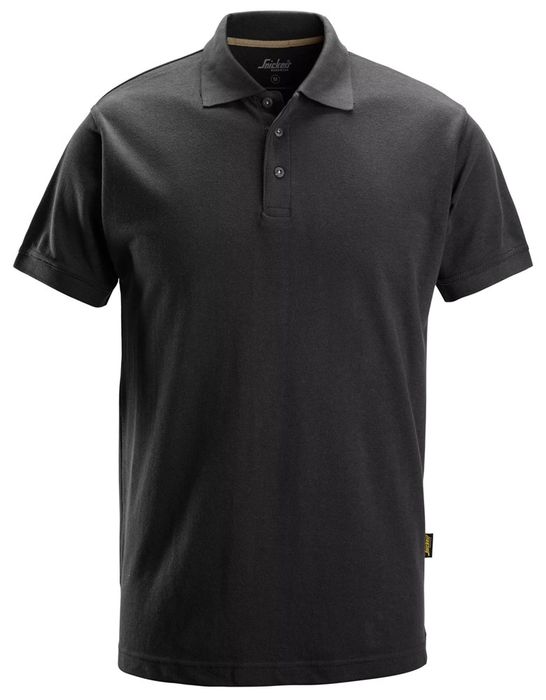 Mapeco Polo Shirt no Chest Pkt ZwartL