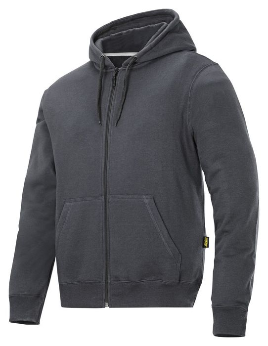 Snickers Workwear Classic Zip Hoodie 2801 Staal Grijs 008