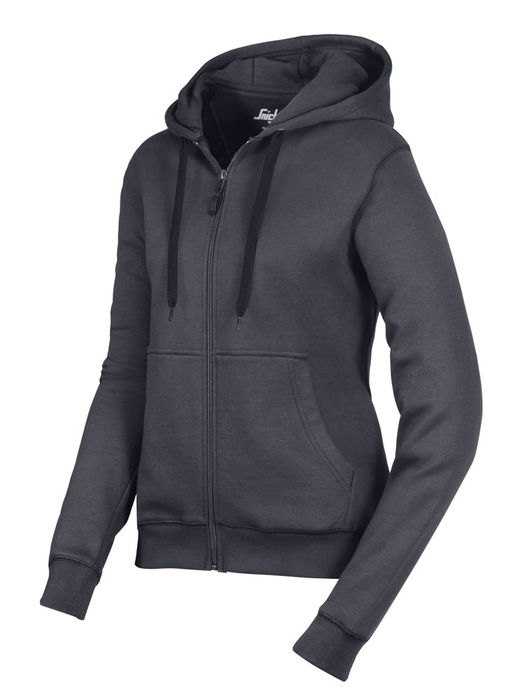 Snickers Workwear Dames Zip Hoodie 2806 Staal Grijs 004