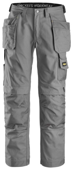 Snickers Workwear Canvas+ Broek met holsterpockets Snickers Workwear Canvas+ Broek met holsterpockets