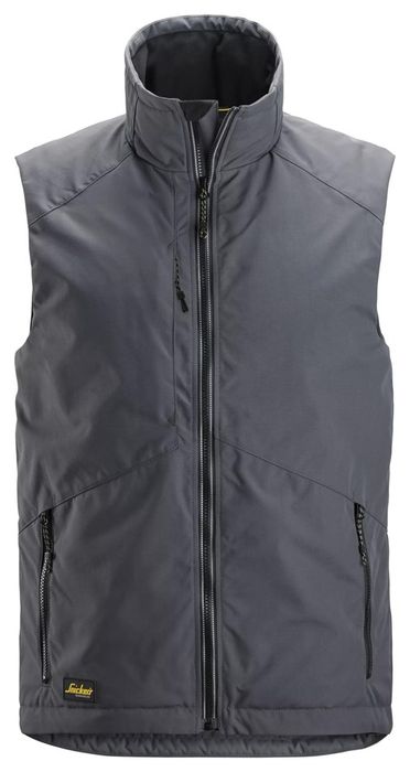 Snickers Workwear AW Winter bodywarmer Staalgrijs
