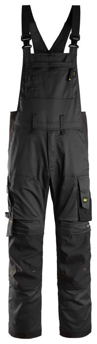 Snickers Workwear AW Stretch Bib & Brace 6051 Zwart 052