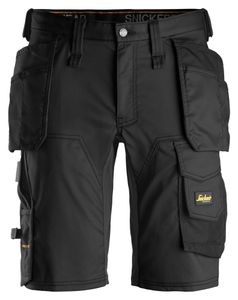 Snickers Workwear Allroundwork Stretch Short HZ Zwart 6141 zwart