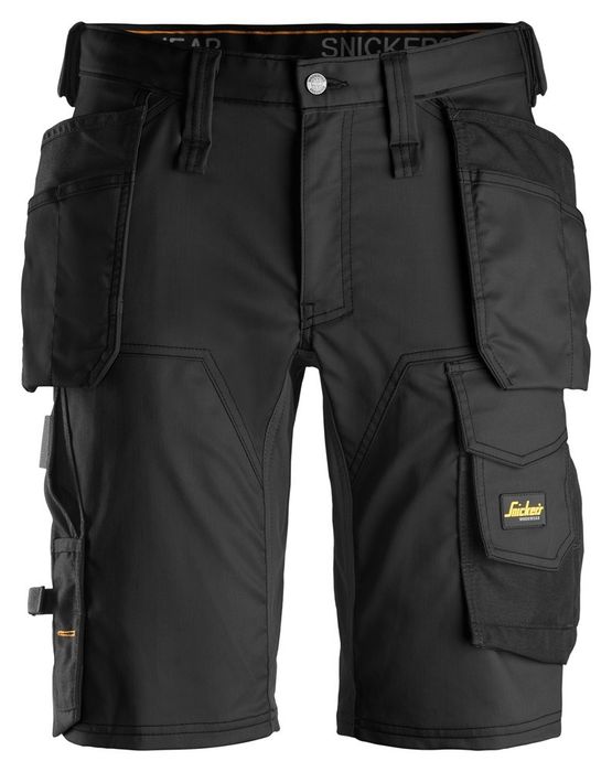 Snickers Workwear Allroundwork Stretch Short HZ Zwart 6141 zwart Snickers Workwear Allroundwork Stretch Short HZ Zwart 6141 zwart