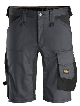 Snickers Workwear AW Stretch Short 6143 Staal Grijs 058