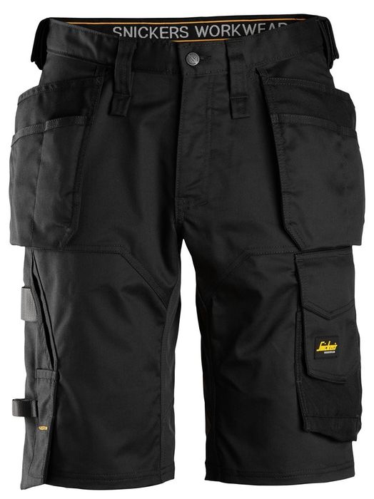 Snickers Workwear Allroundwork Stretch Loose ShortsHP Zwart 6151 zwart Snickers Workwear Allroundwork Stretch Loose ShortsHP Zwart 6151 zwart