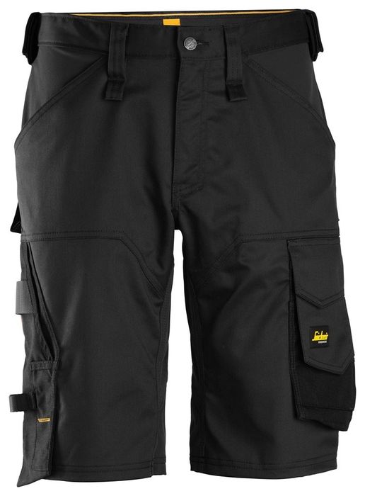 Snickers Workwear Allroundwork Stretch Loose Shorts Zwart 6153 zwart