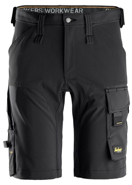 Snickers Workwear AW 4-way Stretch Shorts Zwart