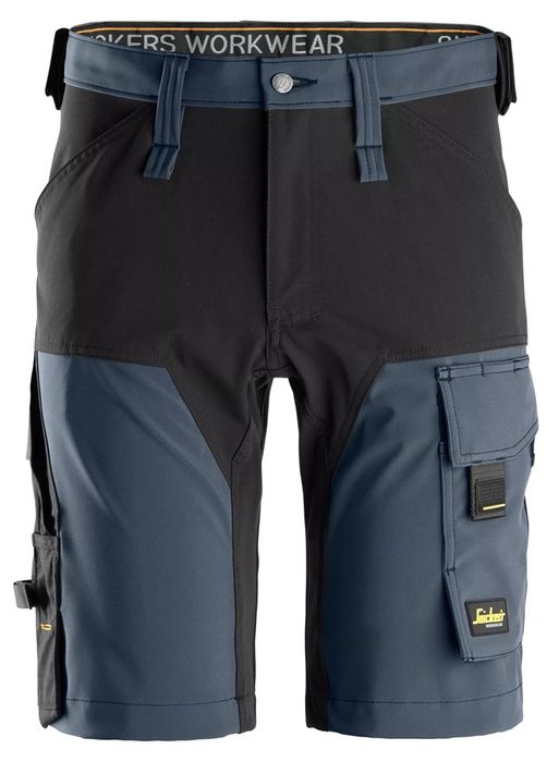 Snickers Workwear AW 4-way Stretch Shorts Navy
