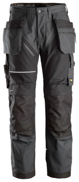 Snickers Workwear RW Canvas+ Trousers+ HP 6214 Staal