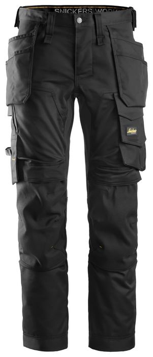 Snickers Workwear AW Stretch Trousers HP 6241 Zwart 150