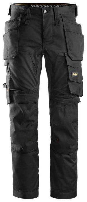 Snickers Workwear AW Stretch Trousers HP 6241 Zwart 248