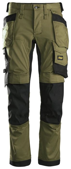 Snickers Workwear AW Stretch Trousers HP 6241 Groen 046